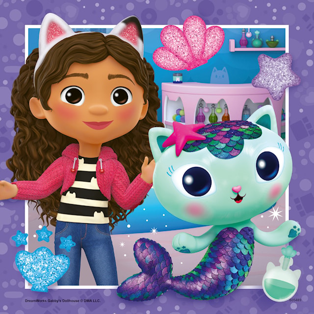 Tuotekuva 2 - Gabby's Dollhouse Palapeli 3x49 palaa Ravensburger