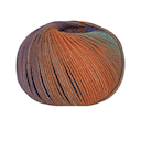 Vip merino/kashmir garn 50 gr Arancioviola 31498 Lana Gatto