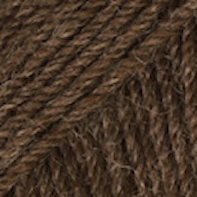 Karisma Uni Colour Ullgarn 50 g Mörkbrun (56) Drops