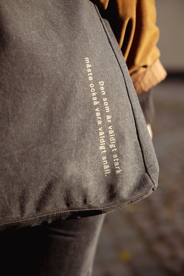 Produktbild 3 för Astrid Lindgren Tote bag - Black