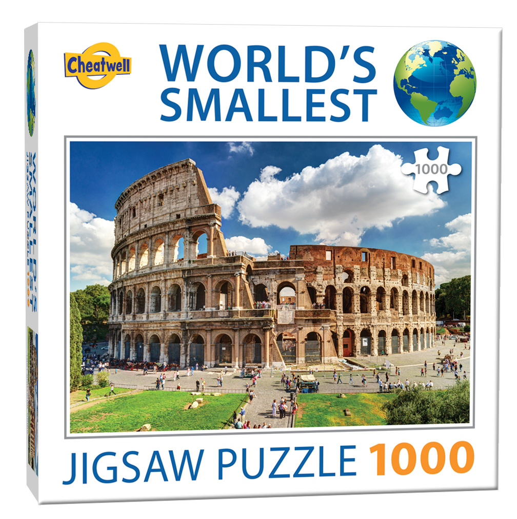 Maailman pienin 1000 palanen palapeli Colosseum