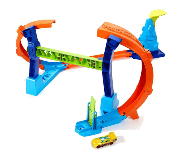 Tuotekuva 2 - Hot Wheels -temppuradat Korkkiruuvihyppymestari
