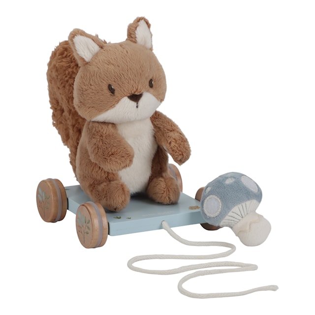 Produktbild 2 för Forest Friends Pull Along Ekorre Little Dutch