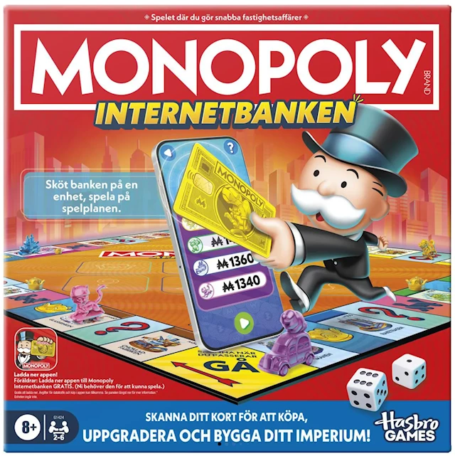 Monopoly App Banking Lautapeli Hasbro (SE)