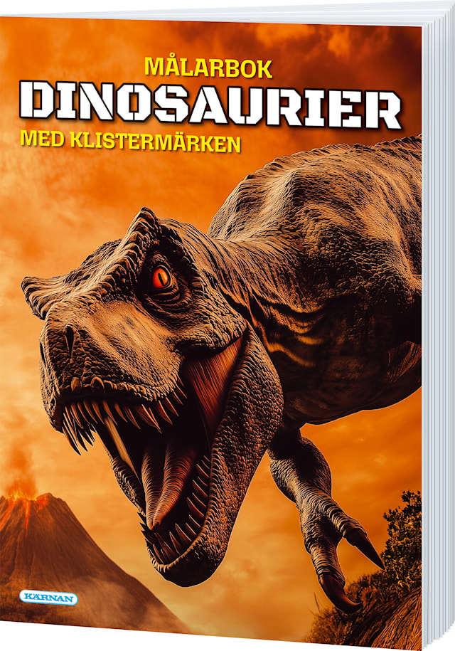 Produktbild 1 för Målarbok Dinosaurier Kärnan
