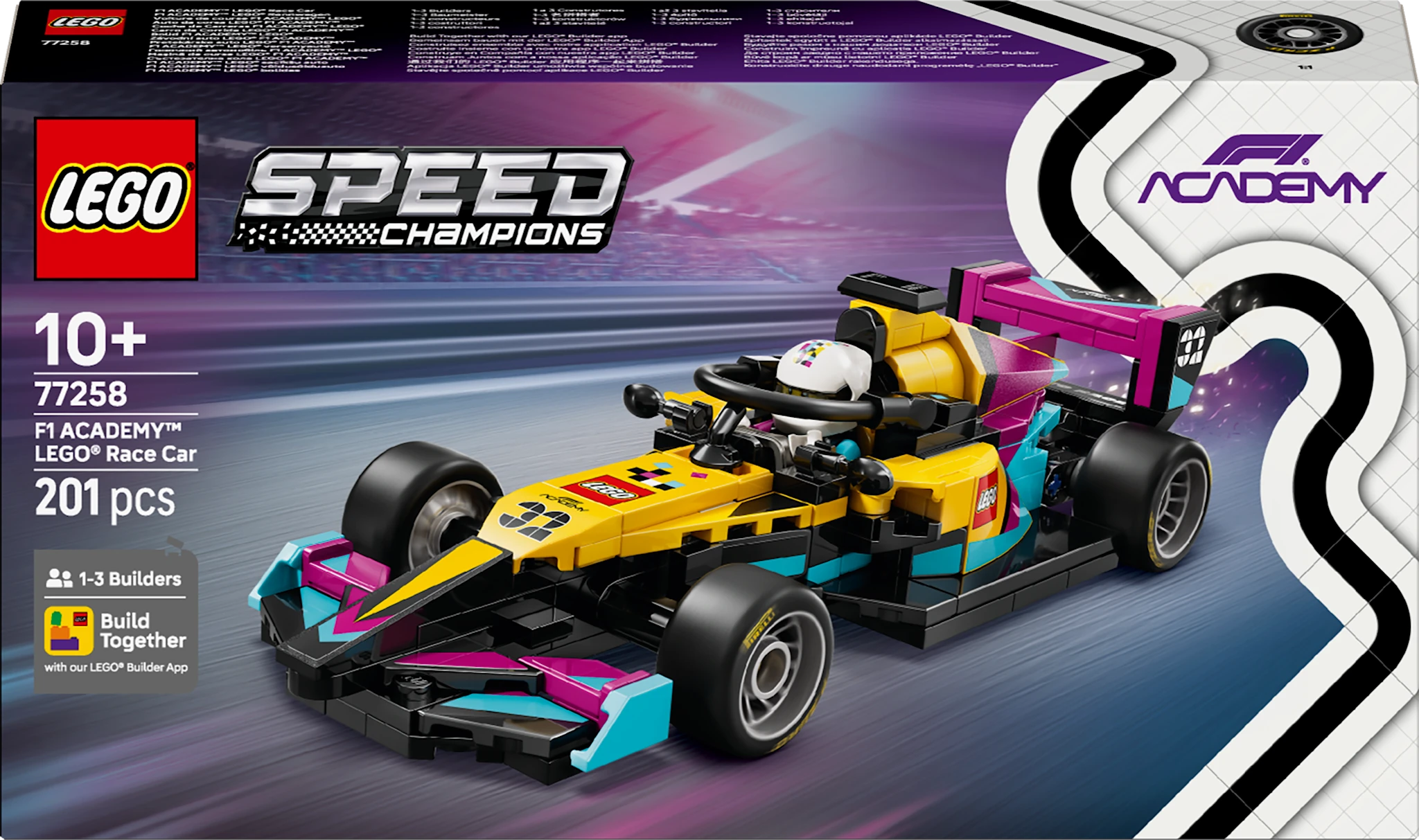 Tuotekuva ille LEGO® Speed Champions F1 ACADEMY™ LEGO® Race Car - 77258