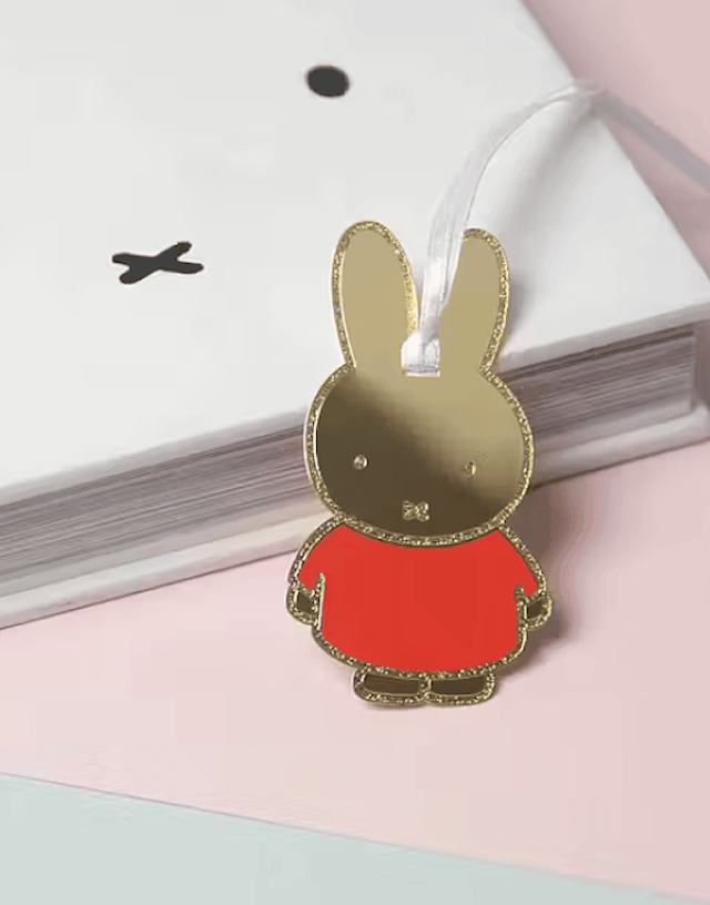 Produktbild 2 för Bokmärke Miffy Röd Klänning Pluto Design