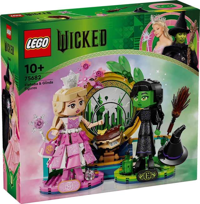 Elphaban ja Glindan hahmot LEGO® Wicked (75682)