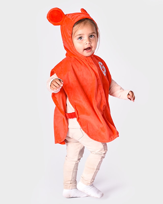 Produktbilde 2 for Kostyme Babblarna Bobbo Rød 86-110 cm Den Goda Fen