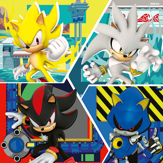 Produktbild 3 för Pussel Sonic Core 3x49 bitar, Ravensburger