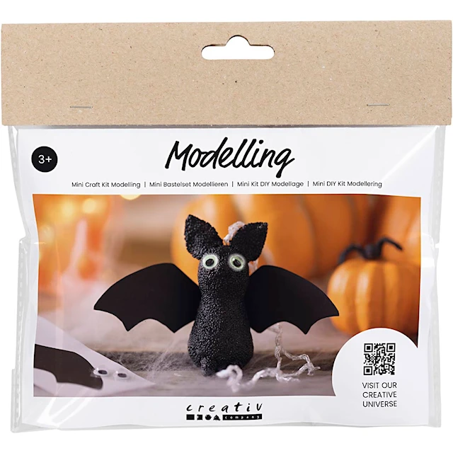 Mini DIY Kit Modellera, Fladdermöss, 1 förp.