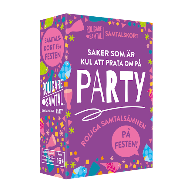 Roligare Samtal Party Kylskåpspoesi