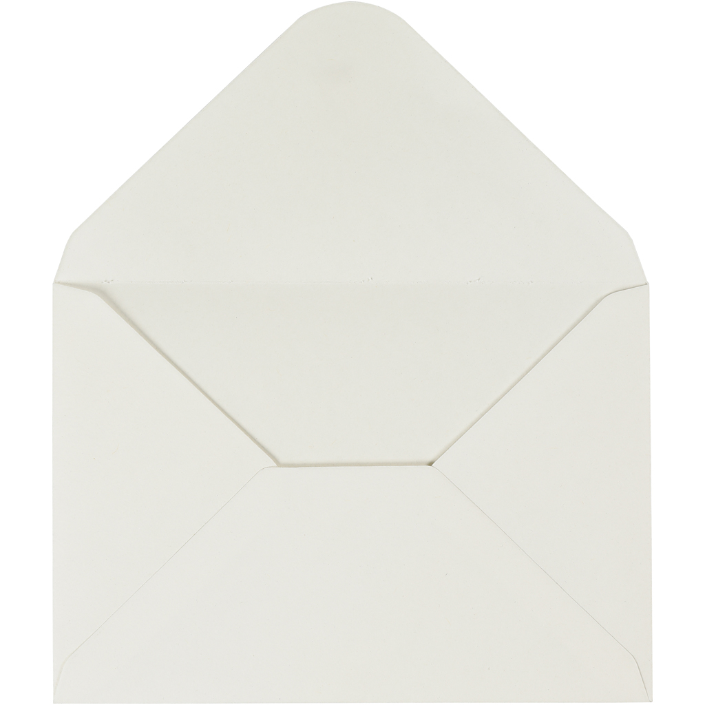 Kuvert Råvit 11,5x16 cm 10-pack