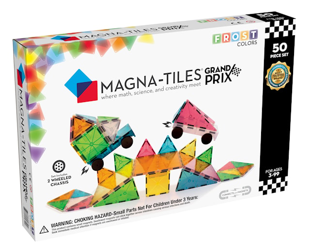 Produktbilde 7 for Magna-Tiles Grand Prix Frost 50 Deler
