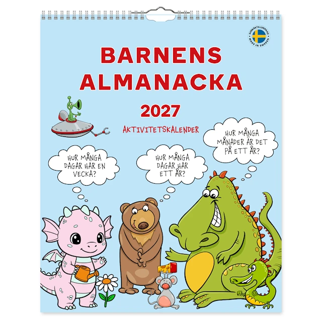 Barnens Almanacka 2027 Gullers
