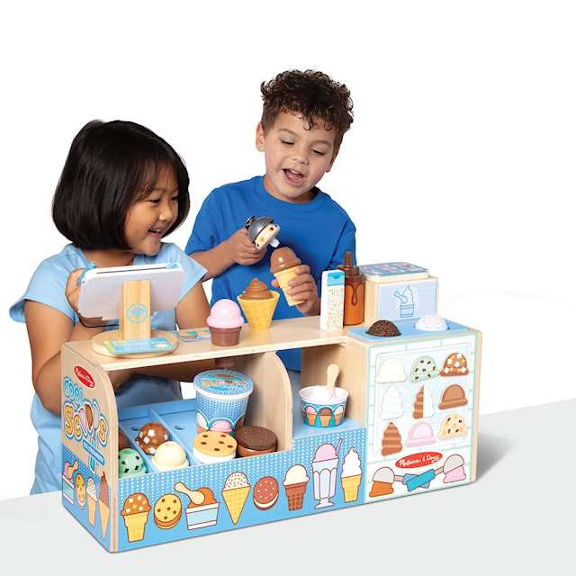 Produktbild 2 för Glasskiosk i Trä Melissa & Doug