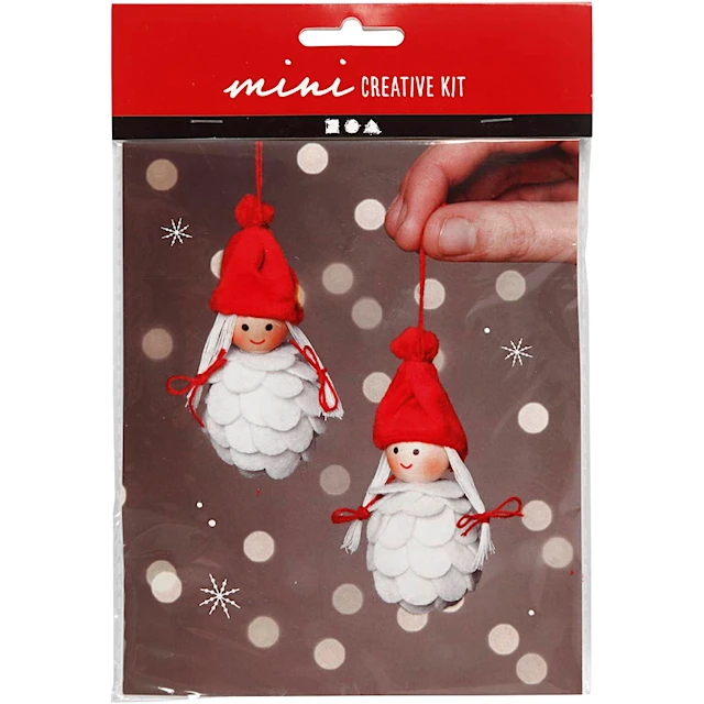Pyssla Tomtenissor 8 cm 2-pack Creativ Company