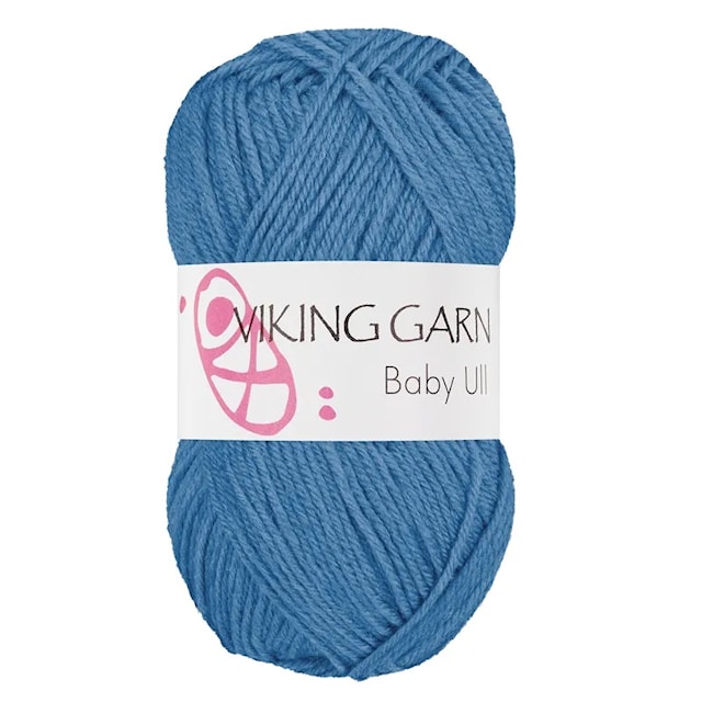 Baby Ull 50 g sininen Viking Garn