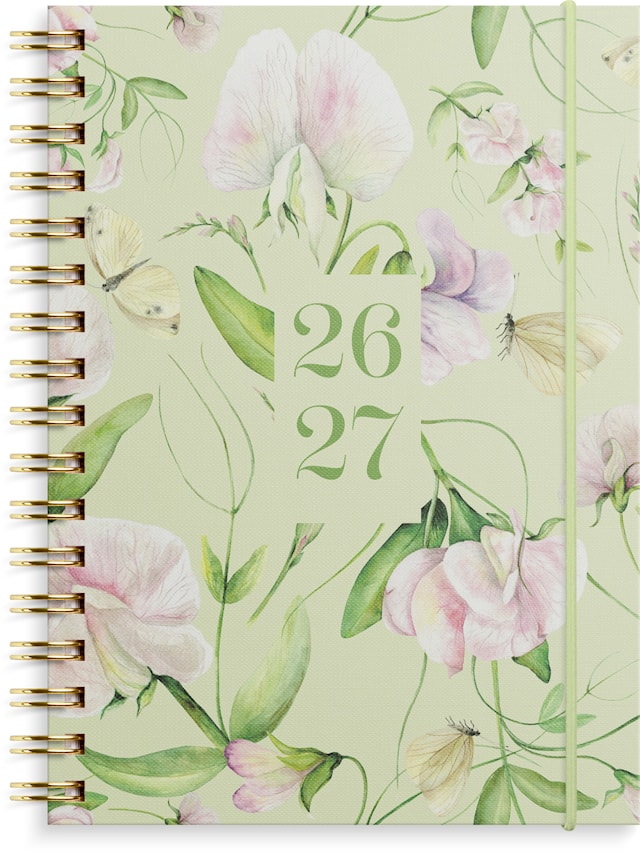 Produktbilde 1 for Kalender A6 26/27 Blomst Grieg