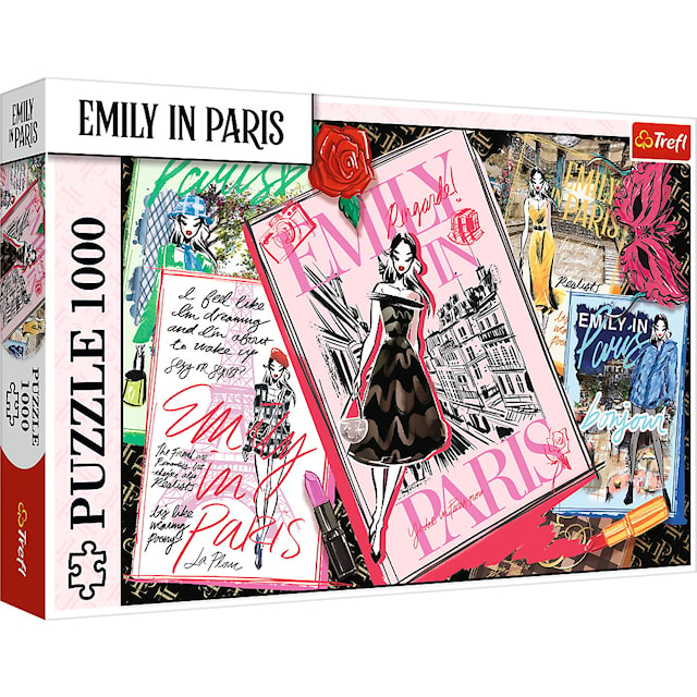 Emily In Paris Magazine Pussel 1000 Bitar Trefl