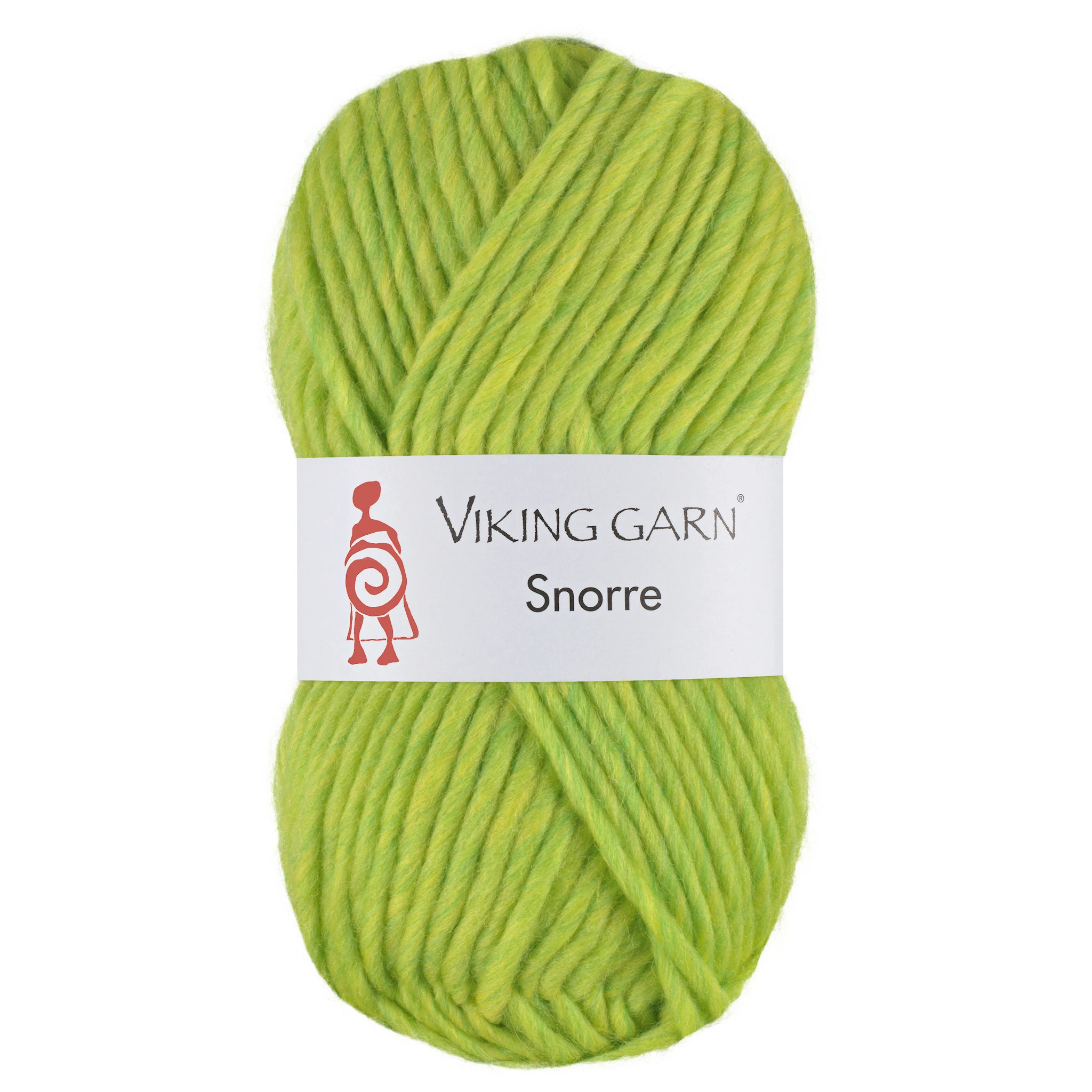 Produktbild för Snorre 100 g Lime 231 Viking Garn