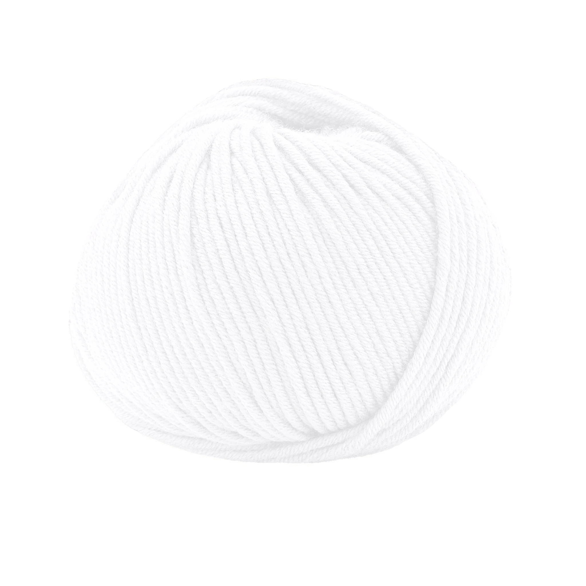 Produktbild för Maxi Soft Merino 50 g Bianco 10001 Lana Gatto