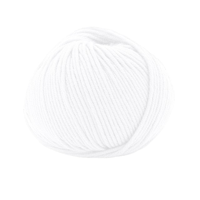 Maxi Soft Merinovilla 50 g Bianco 10001 Lana Gatto