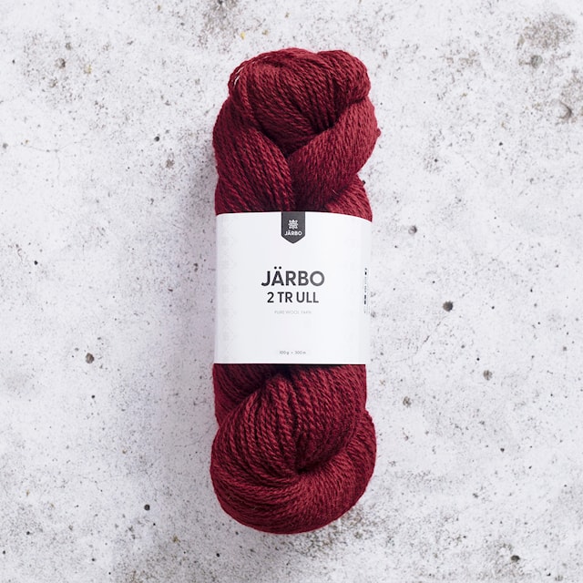 2tr Ull 100 g Cranberry Red (74122) Järbo