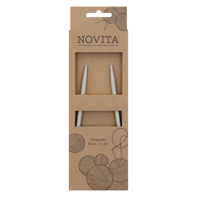 Tuotekuva 1 - Pyöröpuikot Alumiini 80 cm 5.5 Novita