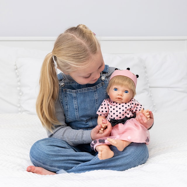 Tuotekuva 5 - Nukkevaatteet Mekko Pom Pom Tiny Treasures