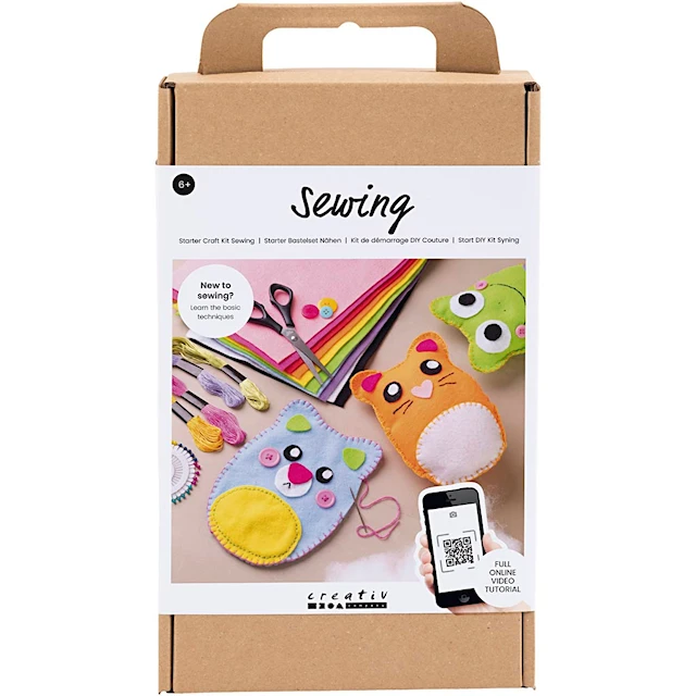 Start Kit Sömnad Nallebjörnar Creativ Company