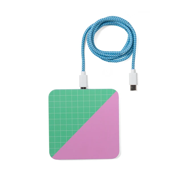 Trådlös laddare "Colorblock" Kikkerland