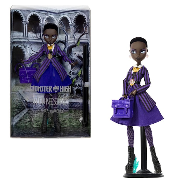 Produktbild 1 för Monster High Wednesday Bianca