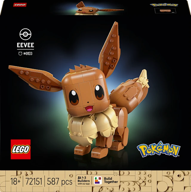 LEGO Pokémon Eevee Building Set (72151)