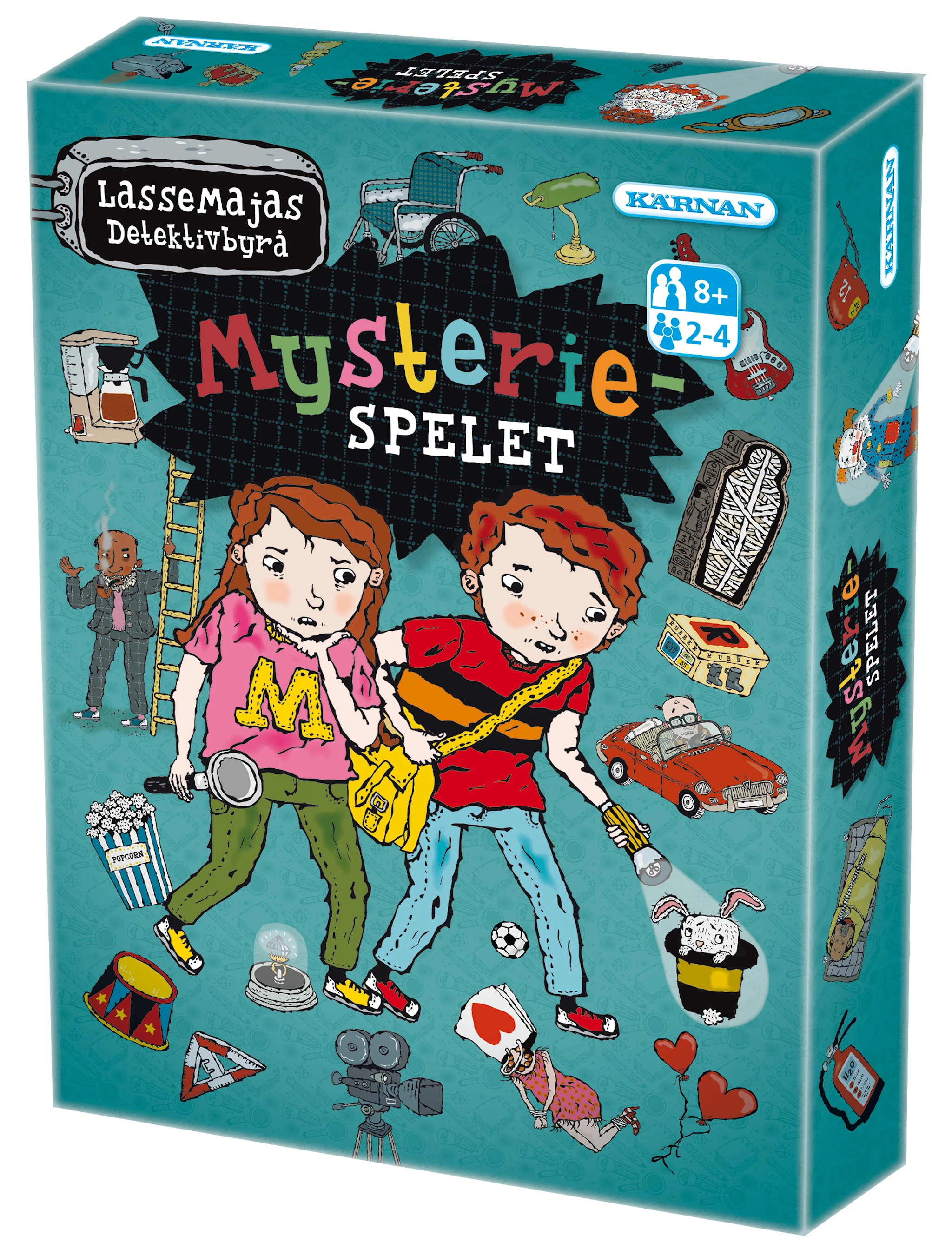 Produktbild för Lassemaja Mysteriespelet, Kärnan (SE)
