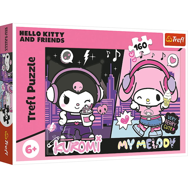 Sanrio Kuromi Pussel 160 Bitar Hello Kitty Trefl