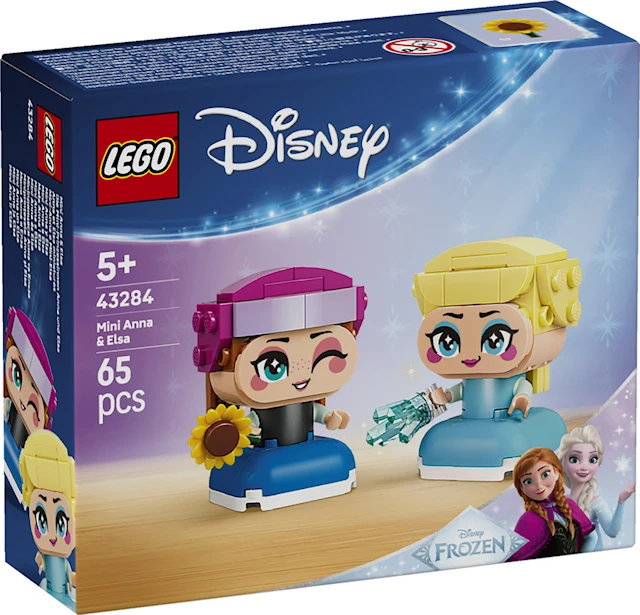 Anna och Elsa i miniformat LEGO Disney Princess (43284)