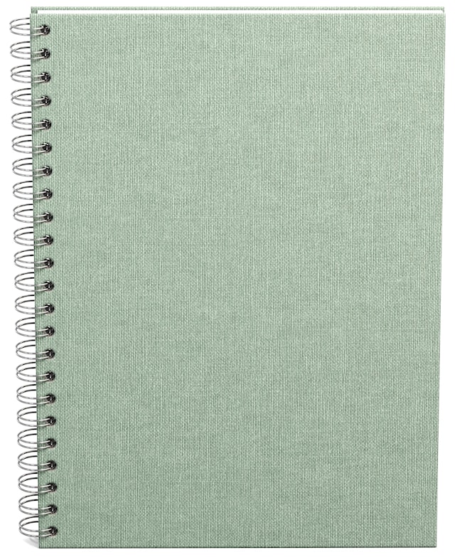 Tuotekuva 1 - Muistikirja A4 Viivattu Soft Teal 90 Sivua Bigso Box of Sweden