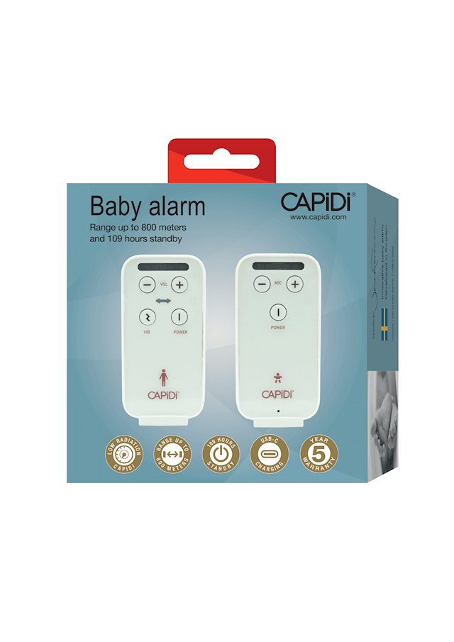 Tuotekuva 6 - CAPiDi Itkuhälytin Baby Alarm, Pearl