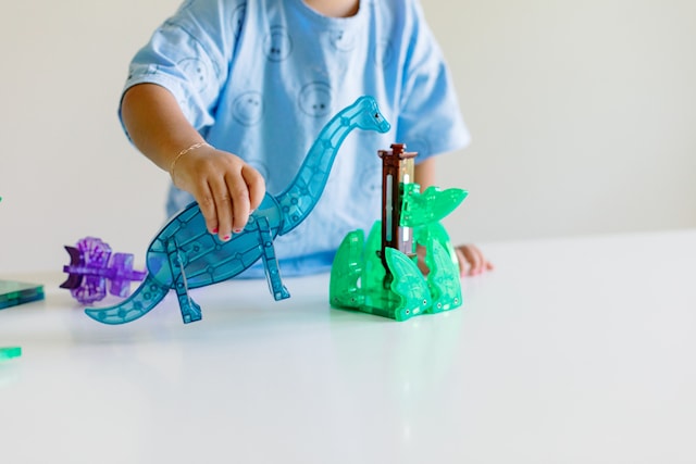 Tuotekuva 5 - Magna-Tiles Dino World XL, 50 kpl