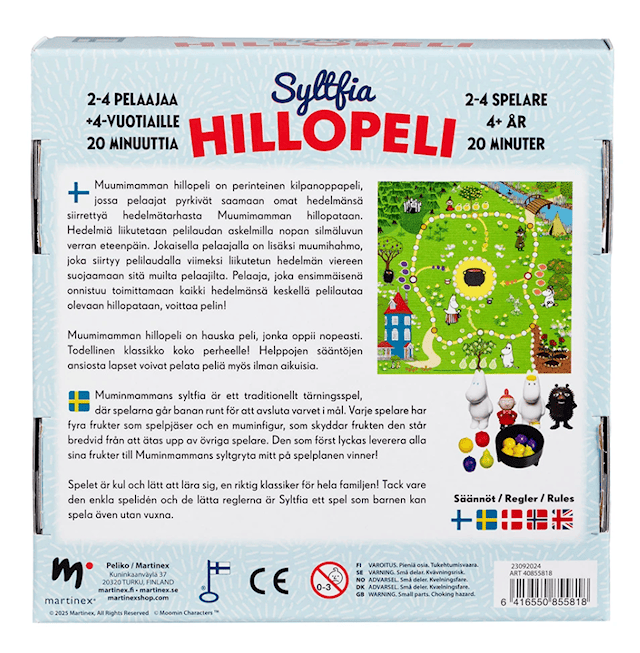 Tuotekuva 3 - Muumi Hillopeli – Perhepeli (SE/FI)