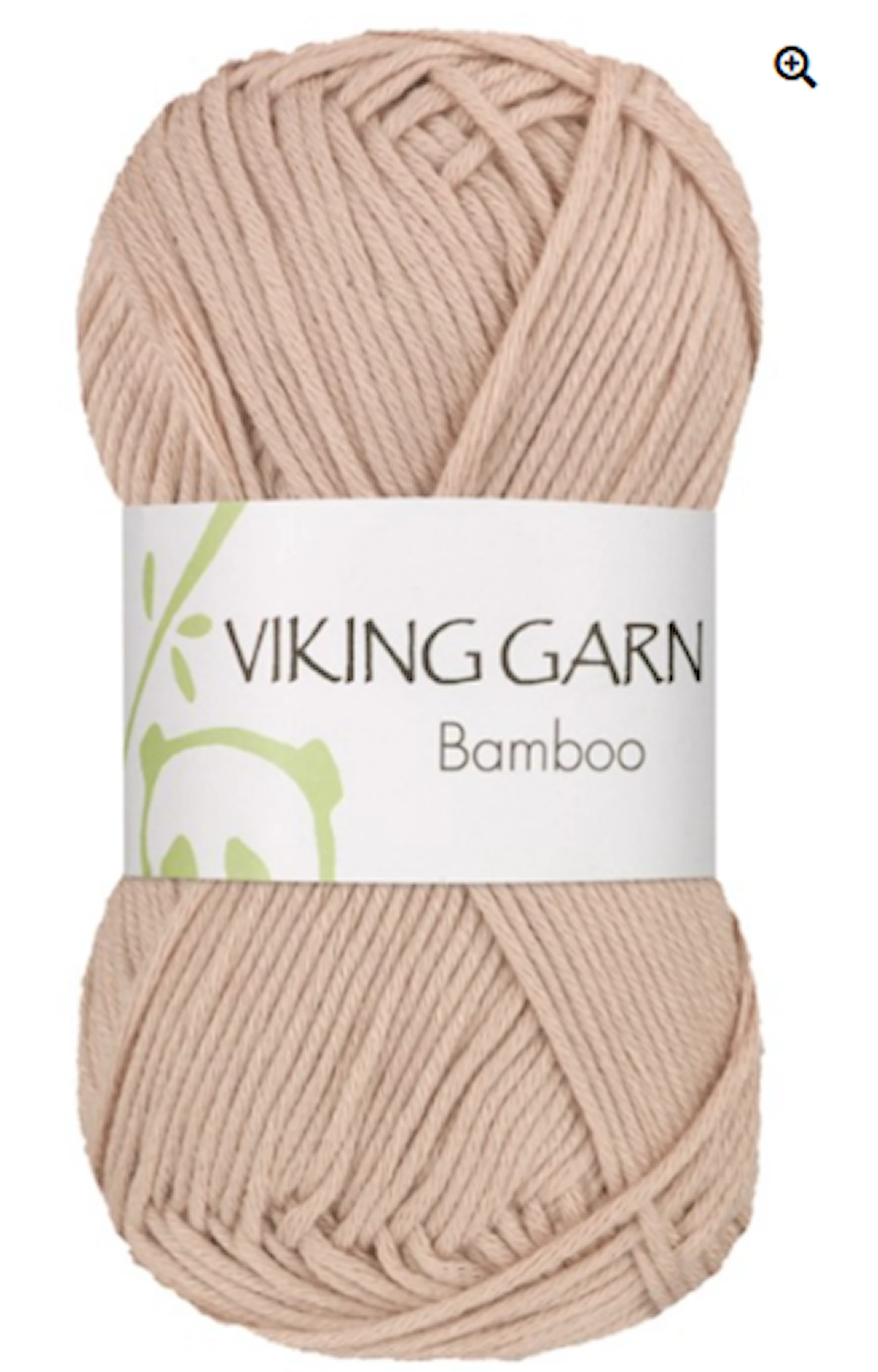 Produktbild för Bamboo Garn Bomullsmix 50 g Viking Garn