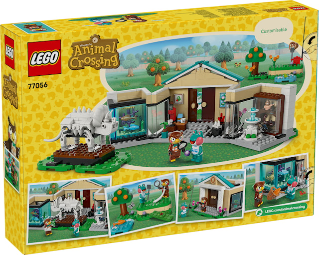 Tuotekuva 4 - Blathers ja museon kokoelma LEGO® Animal Crossing (77056)