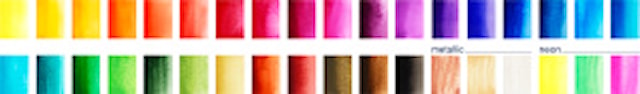 Produktbild 4 för Akvarellfärger Creative Studio Färgkakor Etui med 36 Färger Faber-Castell