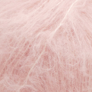 Melody Uni Colour Garn Alpackamix 50 g Powder Pink 06 Drops