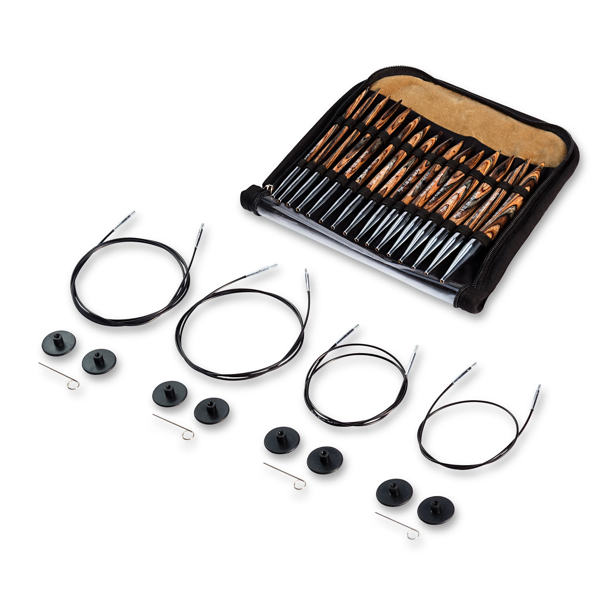 Produktbilde for Knit-Pro rundpinner sett 4,00–10,00 mm Prym