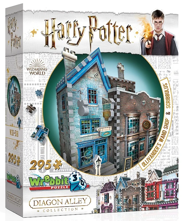3D Pussel Ollivanders Trollstavsbutik 295 bitar Harry Potter
