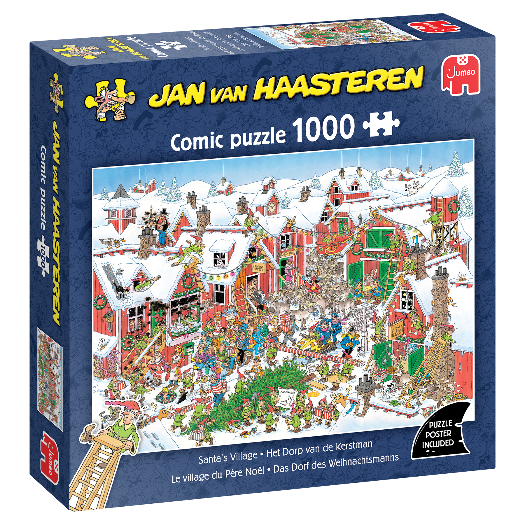 Jan Van Haasteren Santa´s Village Pussel 1000 bitar