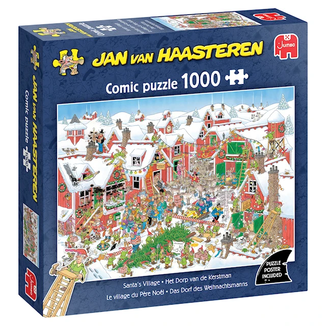 Jan Van Haasteren Santa´s Village Pussel 1000 bitar