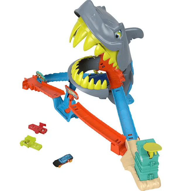Produktbild 3 för City Shark Chomp Beach Hot Wheels